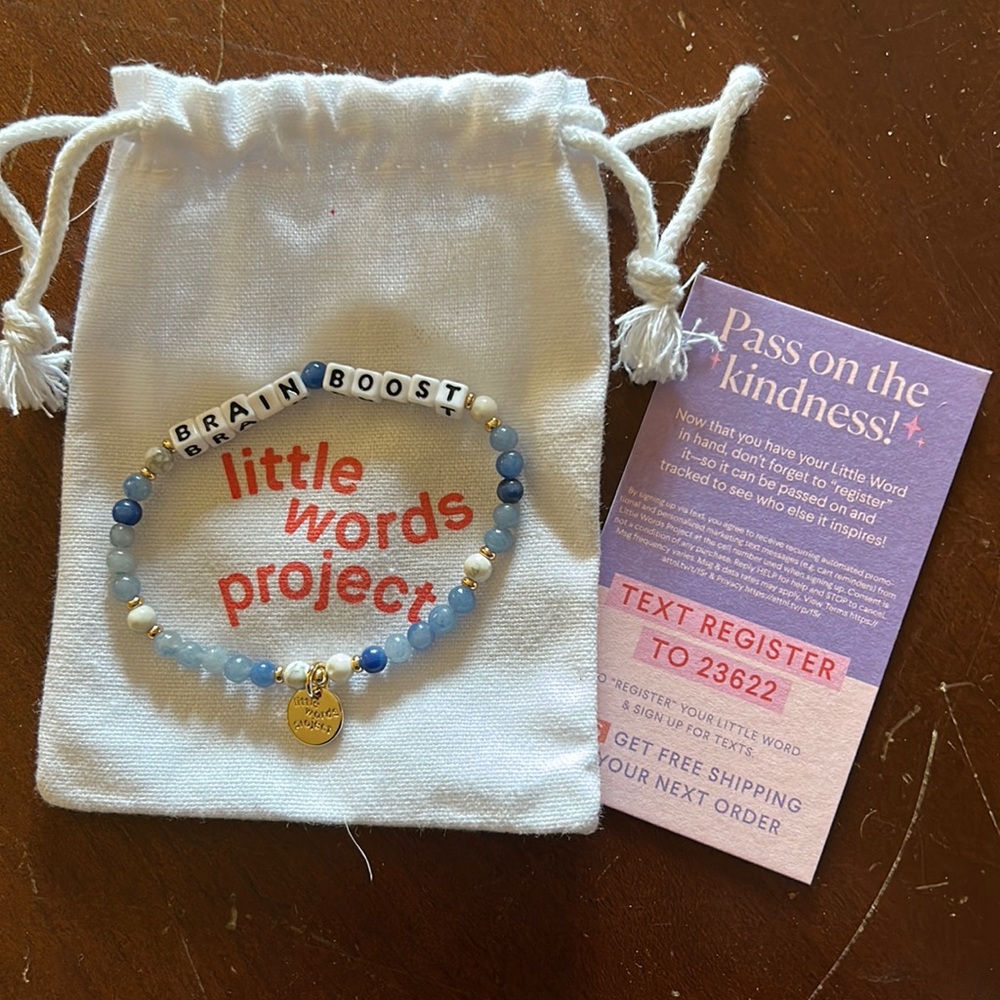 COPY - Little words project bracelet NWOT